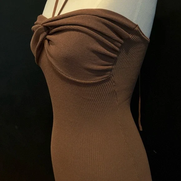Brown Maxi Dress - Picture 3 of 3